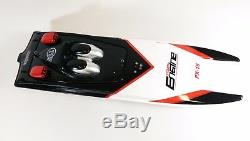 Énorme Moteur Noir Storm Storm Rc Fast Boat Racing Bateau Télécommandé