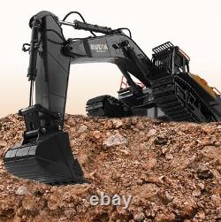 Excavateur À Télécommande, 114 Excavateur Rc À 22 Canaux Pour Enfants/adultes Digger Rc