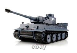 Heng Long Toy Radio Télécommande Rc Tank Allemand Tiger I Version 7 Infrarouge Bb