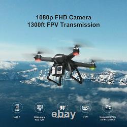 Holy Stone Hs700 Fpv Gps Rc Drone Avec 1080p Hd Caméra Wifi Quadcopter Brushless