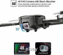 Holy Stone Hs720 5g Fpv Gps Drone Avec Caméra Uhd 4k Sans Brosse Quadcopter + Boîtier