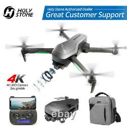 Holystone Hs470 Rc Drone Avec 4k Uhd 2 Axes Gimbal Caméra Pliable Gps Brushless