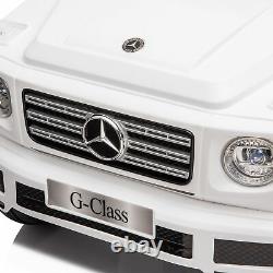 Homcom Mercedes Benz G500 12v Enfants Électric Ride Sur Voiture Jouet Avec Télécommande