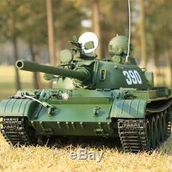 Hooben 1/16 Rc Tank 2.4g Chars Lourds Russes T55a Kit Panzer Télécommandé