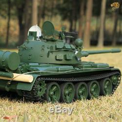 Hooben 1/16 Rc Tank 2.4g Chars Lourds Russes T55a Kit Panzer Télécommandé
