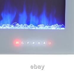 Incendie Électrique De Foyer / Thermopompe Murale Flamme Led Avec Télécommande