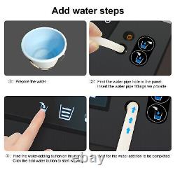 Insert de cheminée électrique avec télécommande cheminée à vapeur d'eau, flamme 3D