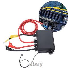 Kit de commutateur à distance pour contrôleur de treuil électrique avec prise 3 broches pour voiture, VTT et UTV.