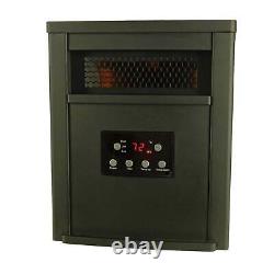 Lifesmart Ls-6dmiqh-x 6 Element 1500w Portable Electric Infrared Space Heater