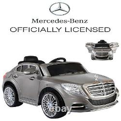 Mercedes-benz Licensed S600 12v Électric Kids Ride Sur Voiture Rc Télécommande