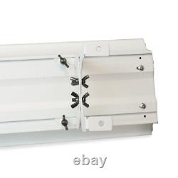 Mirrorstone 1800w White Infrared Bar Heater Avec Télécommande, Utilisation À L'intérieur