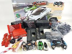 Monster Electric Remote Control Slot Car Racing Track Set Kids Toy Race Jeu Rc