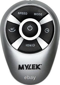 Mylek Tower Fan Electric Oscillating Remote Control Timer Air Purificateur 6 Vitesse