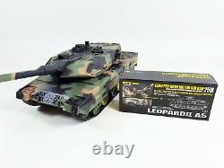 Nouveau 2.4g Rc 124 Heng Long Leopard 2a6 Airsoft Tank Remote Control Infrared V5