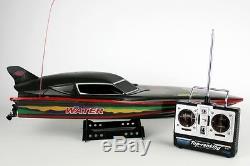Nouveau Prix De Vente! Rc Radio Remote Contrôle R / C Syma Noir Furtif Racing Speed ​​boat