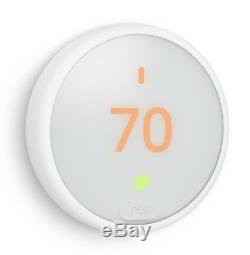 Nouveau Thermostat Nest E Blanc 24 Bits Écran Couleur LCD Smartphone Connectivité