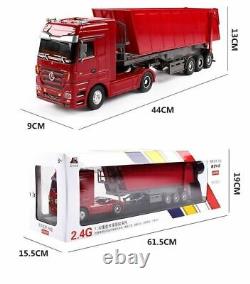 Nouveau camion-benne télécommandé RC 2.4G 2018 avec fonctionnalité et lumière LED