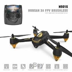 Quadricoptère Rc Fpv Rc Drone 5.8g Hubsan H501s X4 Avec Caméra Hd 1080p, Del, Rth Rtf