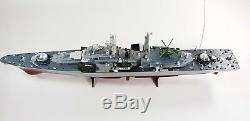 Radio Télécommande Rc Smasher Destroyer Warship Battleship Bateau Ready To Go Royaume-uni