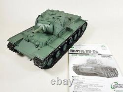 Radiocommande Heng Long Rc Tank 1/16 Russian Kv1 Battle Tank 6,0 V Uk 2,4