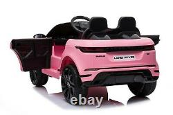 Range Rover Evoque Licensed 12v Enfants Ride On Électrique Télécommande De Voiture