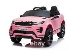 Range Rover Evoque Licensed 12v Enfants Ride On Électrique Télécommande De Voiture