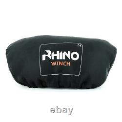 Rhino Electric Winch 12v 13500lb Synthetic Dyneema Rope Fairlead Télécommande