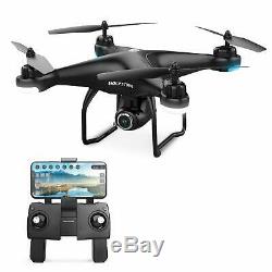 Saint Pierre Hs120d Selfie Fpv Drone Avec 1080p Caméra Quadcopter Gps Fellow Me