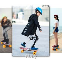 Skateboard Électrique 350w E-skateboard Avec Contrôle De Distance 20km/h Adulte Unisexe Nouveau