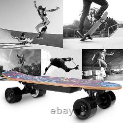 Skateboard Électrique Avec Télécommande Sans Fil, 350w, E-skateboard Max 20km/h