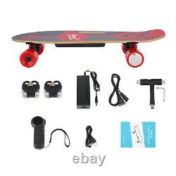 Skateboard Électrique E-longboard 350w Avec Contrôle À Distance Cadeau Adulte / Adolescent 20km/h Nouveau