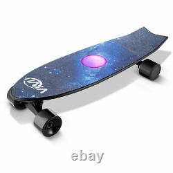 Skateboard Électrique E-longboard Avec Contrôle À Distance Noir 35km/h Adulte Unisexe Nouveau