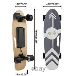 Skateboard Électrique Longboard Remote Control E-skateboard Cadeau Adulte 20km/h Nouveau