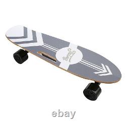 Skateboard Électrique Longboard Remote Control E-skateboard Cadeau Adulte 20km/h Nouveau