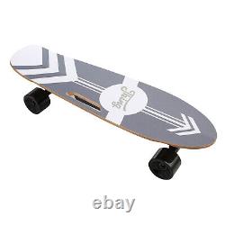 Skateboard Électrique Longboard Scooter 20km/h Avec Télécommande Adulte Unisexe