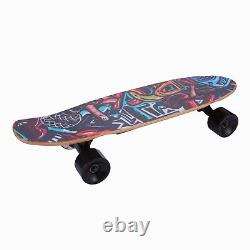 Skateboard Électrique Sans Fil Avec Contrôle À Distance 350w E-skateboard Adultes Et Adolescents