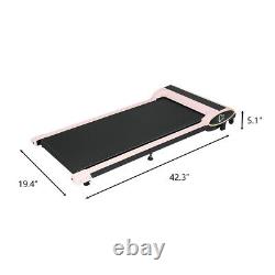 Sous Desk Electric Treadmill Walking Pad Home Exercise Machine Télécommande