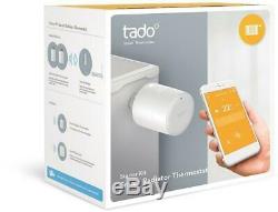 Tado Intelligent Radiateur Thermostat Horizontal Starter Kit V3 Avec 2 Smart Tado Vrt