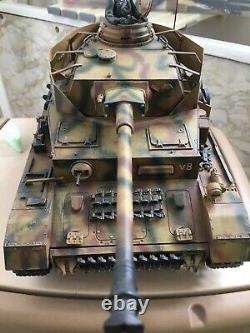 Tamiya 116 Modèle À L'échelle Télécommande Rare Panzer 4 Réservoir Allemand Ww2 S'il Vous Plaît Lire