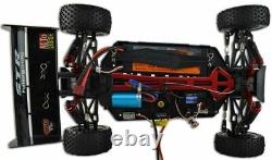 Traduisez ce titre en français : Buggy électrique sans balais HSP XSTR Pro R-SPEC Voiture télécommandée Rouge RC.