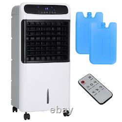 Unité de climatisation portable à eau glacée et humidificateur d'air, petit refroidisseur mobile avec ventilateur.