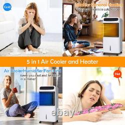 Unité de climatiseur portable 4-en-1 refroidisseur / ventilateur / humidificateur / chauffage + télécommande