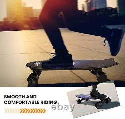 VIVI Skateboard Électrique Longboard Avec Contrôle À Distance 350w Moteur Adulte Cadeau Pour Adolescents