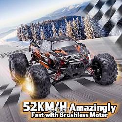 Vatos Brushless Télécommande Voiture 4wd Rc Voitures 52km/h Haute Vitesse 116 Échelle