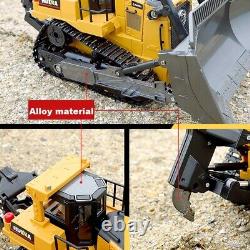 Véhicule de construction Bulldozer jouet télécommandé 2.4G Chargeur lourd RC 116 jouet