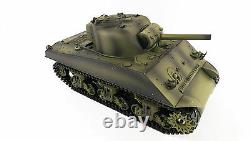 Vente Télécommande USA Ww2 Sherman Rc Smoke Sound 2.4g Army Battle Tank Modèle