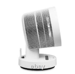 Ventilateur chauffant et rafraîchisseur Duux DXHCF01UK Stream 45W, circulateur d'air polyvalent, blanc.