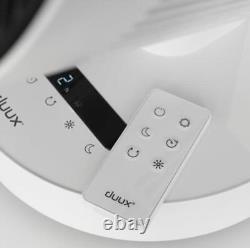 Ventilateur chauffant et rafraîchisseur Duux DXHCF01UK Stream 45W, circulateur d'air polyvalent, blanc.