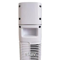 Ventilateur de tour MYLEK de 36 pouces avec oscillation, refroidissement électrique sur pied et télécommande.