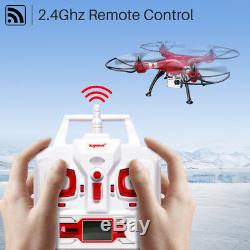 Véritable Avion Sans Tête De L'altitude De L'appareil Photo Syma X8hg Rc Quadcopter Drone 8mp